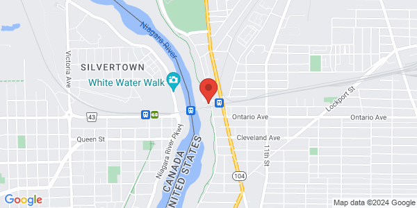 NEXUS interview location map for Niagara Falls EC